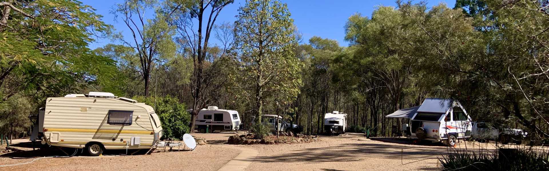 Sapphire Caravan Park, Sites