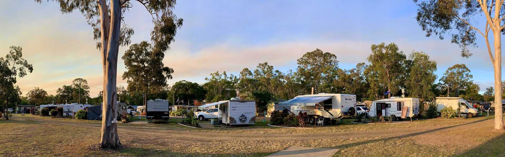 Burrum River Caravan Park Sky