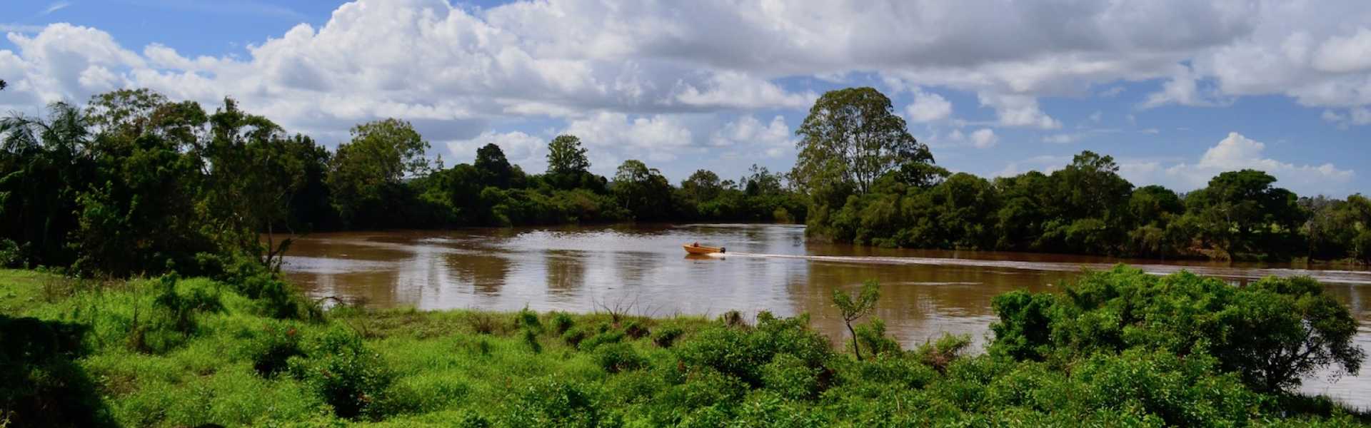 Kui Parks, Coraki Riverside Caravan Park, River