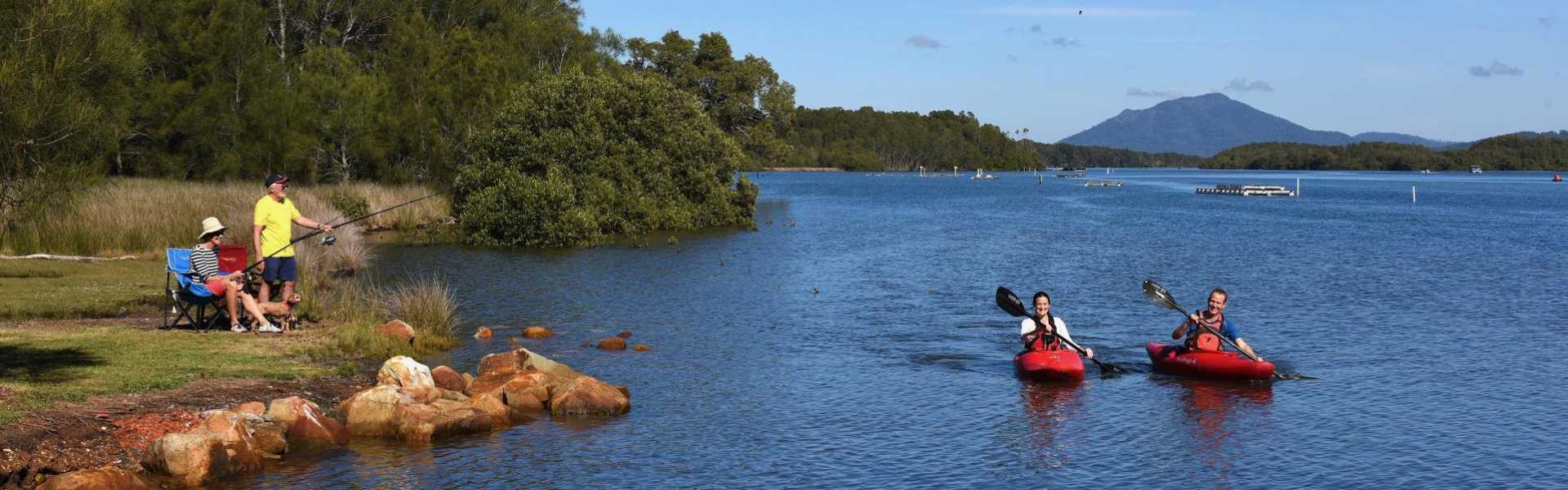 Kui Parks, Diamond Waters Caravan Park, Dunbogan, Caravan Sites