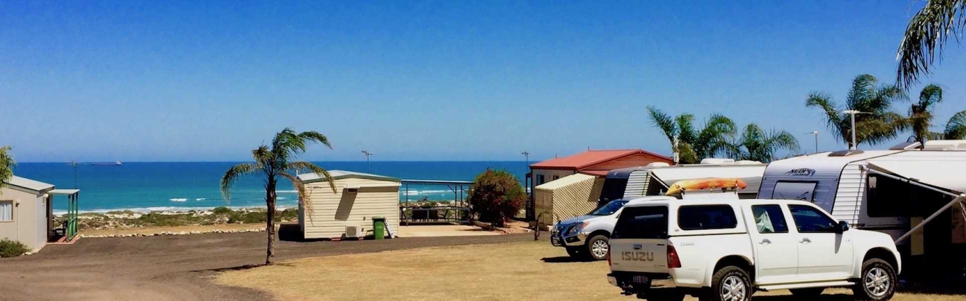 Kui Parks, Geraldton, Drummond Cove Holiday Park, Sites