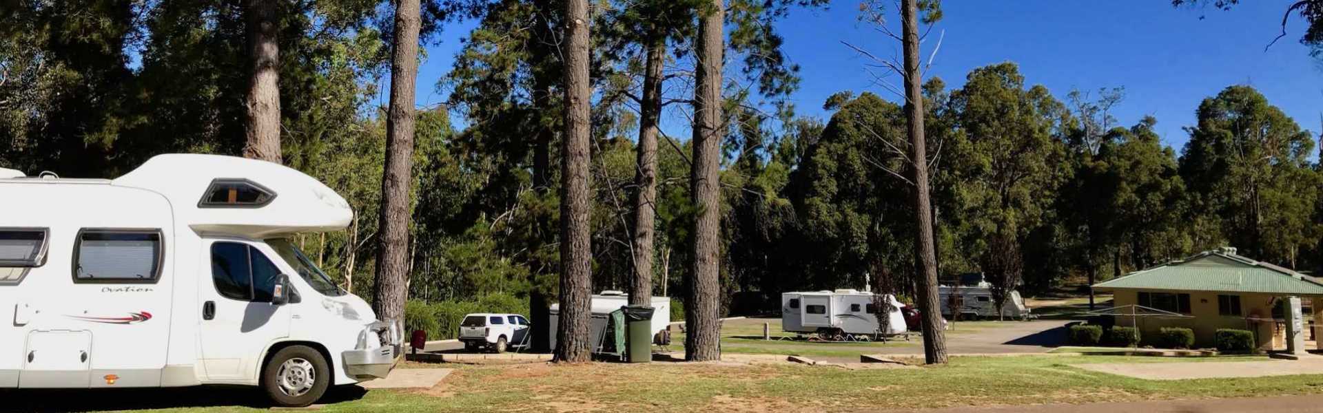 Kui Parks, Manjimup Central Caravan Park, Park