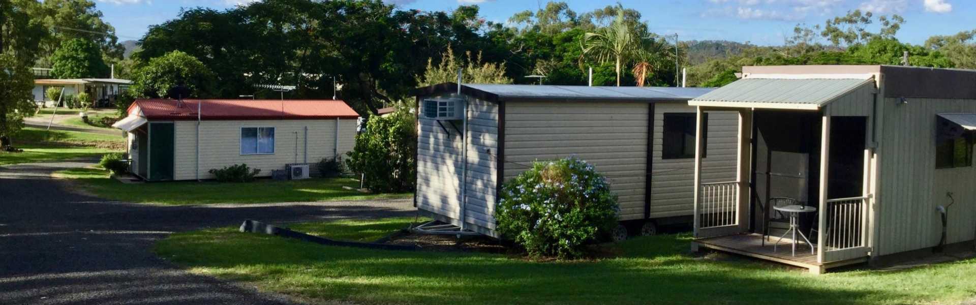 Kui Parks, Mount Larcom Tourist Park, Cabins