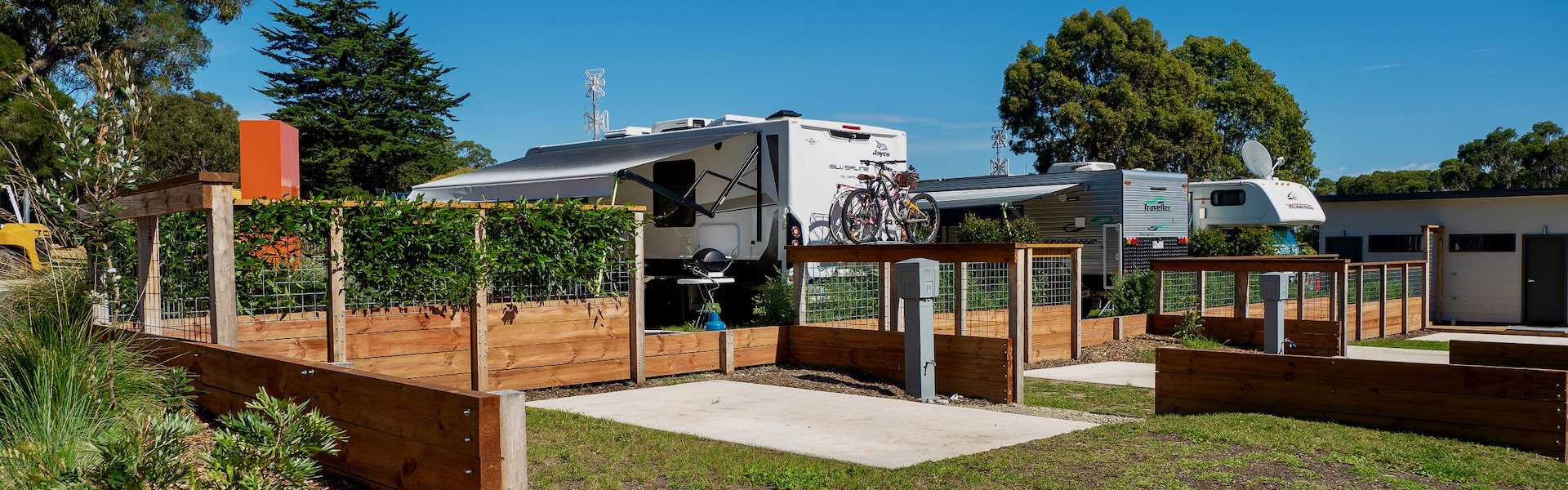 Kui Parks, Lilydale Pine Hill Caravan Park, En-suite sites