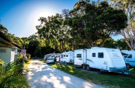 Kui Parks, Iluka, Clarence Head Caravan Park, Sites