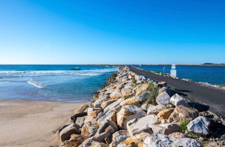 Kui Parks, Iluka, Clarence Head Caravan Park, Beach