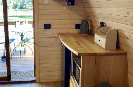 Kui Parks, Lakes Andersons Caravan Park, Pods