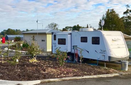 Kui Parks, Lilydale Pine Hill Caravan Park, Sites